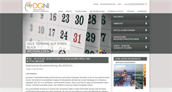 Desktop Screenshot of dgni.de